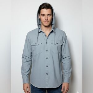 Warehouse Taupe Relaxed Fit Shirt